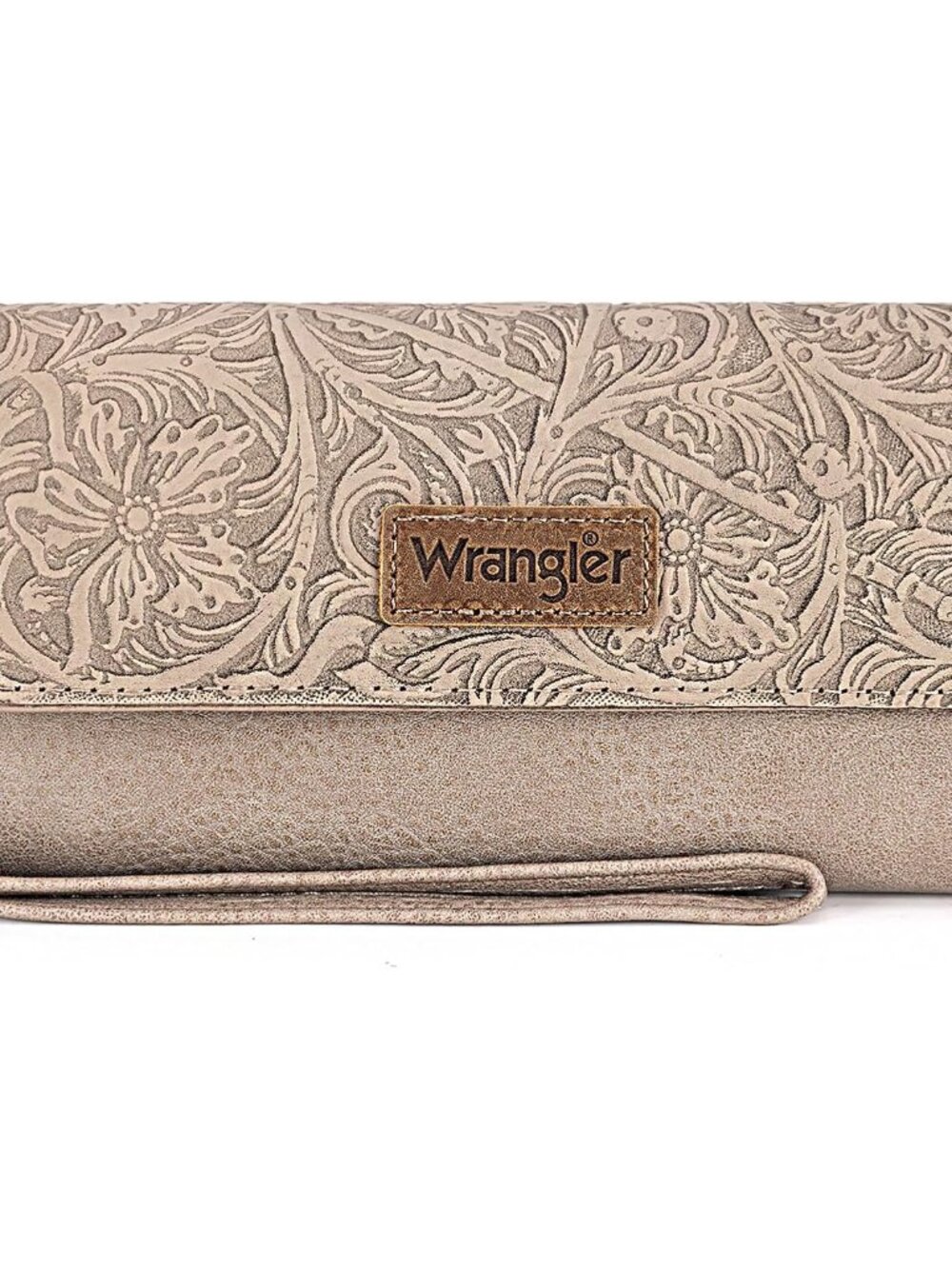 X Wrangler Western Wallets for Women Trifold Wristlet Wallets Large Capacity Wom